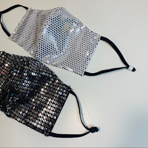 Handmade sequins face mask bundle - Picture 2 of 13